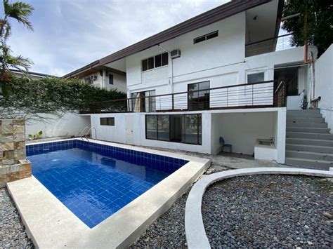 House and lot For Rent in Alabang with Swimming pool .
